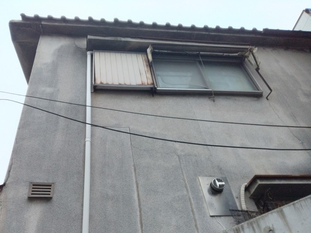 軒樋　施工前